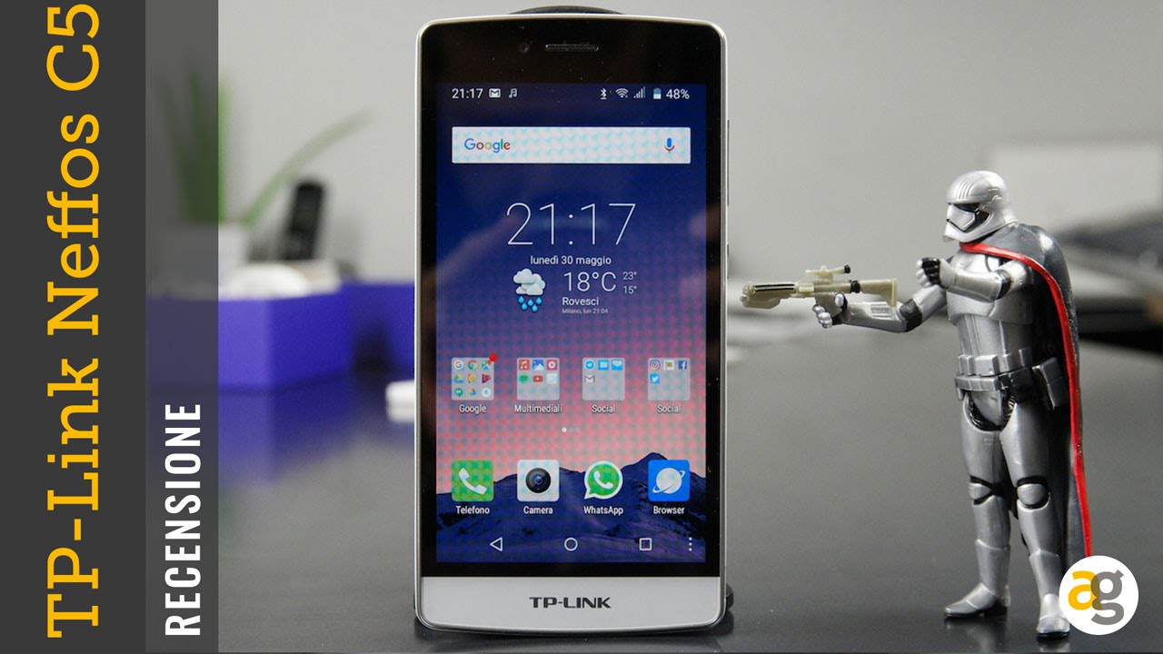 Teléfono inteligente tp-link neffos c5 blanco perla hardware