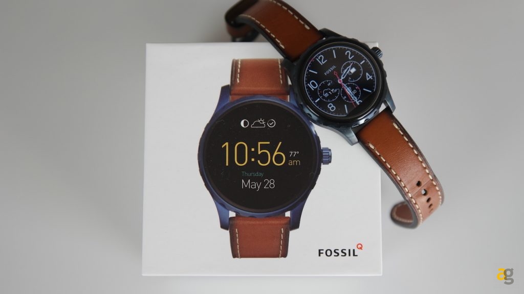 fossil q marshal smartwatch waterproof