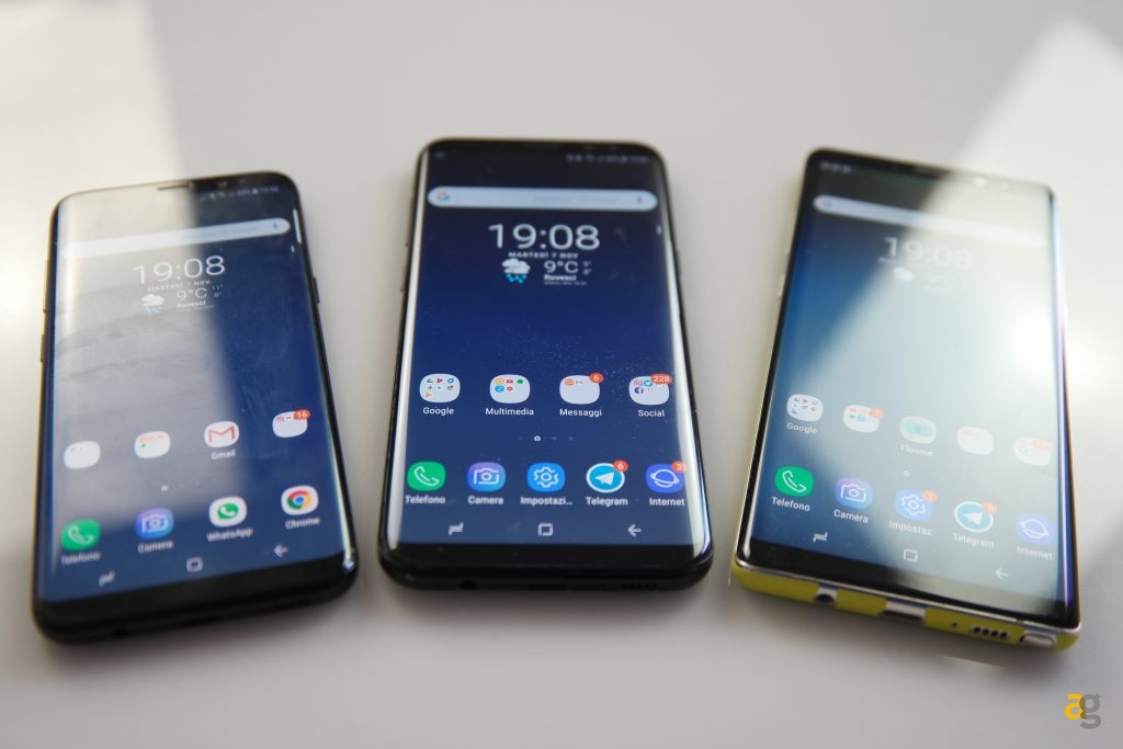 confronto-iphonex-galaxys8-note8