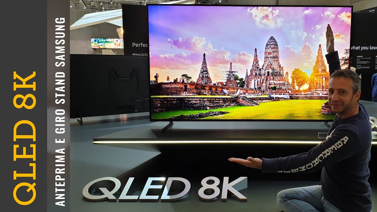 Samsung QLED 8K anteprima e giro stand! Andrea Galeazzi