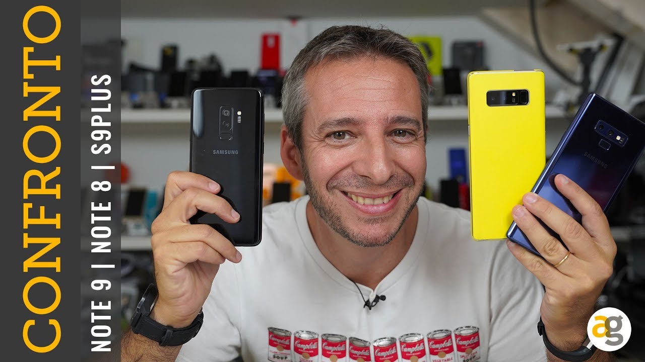 Confronto NOTE 8, NOTE 9, S9 plus – Andrea Galeazzi