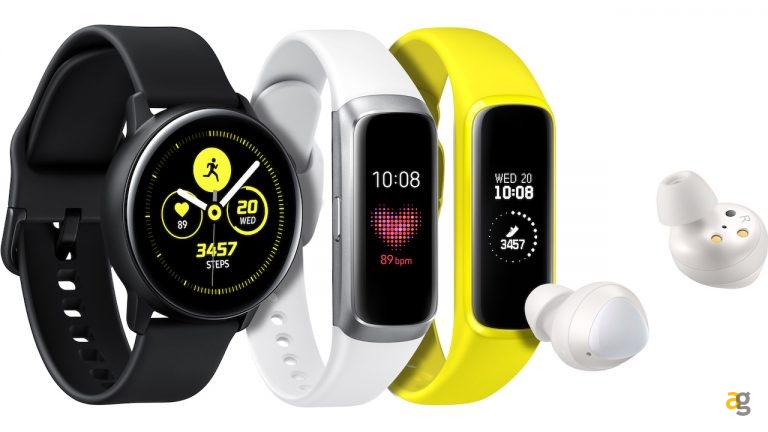 01. Galaxy Watch Active, Fit, Buds