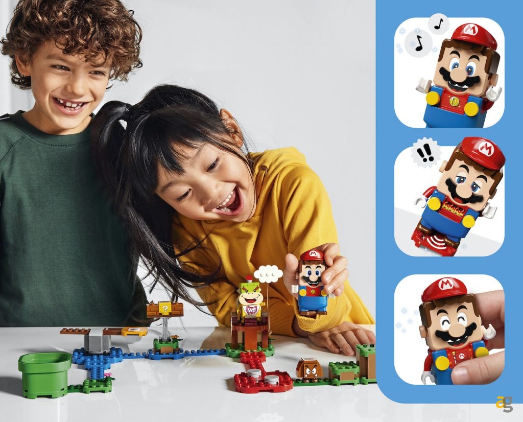 LEGO Super Mario_kids and interactions