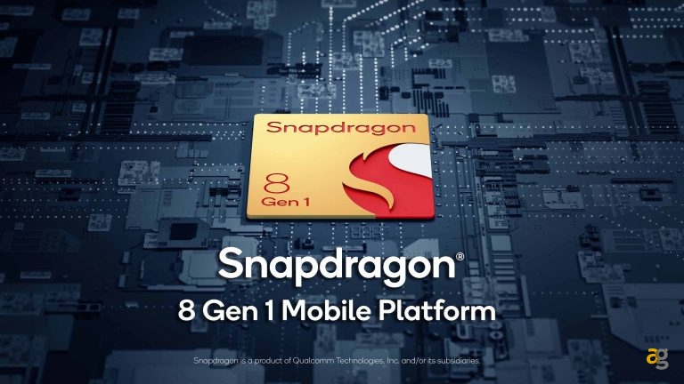 Snapdragon 8 Gen 1 Mobile Platform _Key Visual _Angle 3