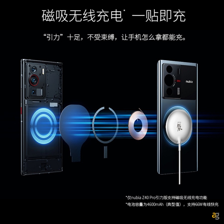 nubia-z40-pro-gravity-android-ricarica-wireless-magnetica