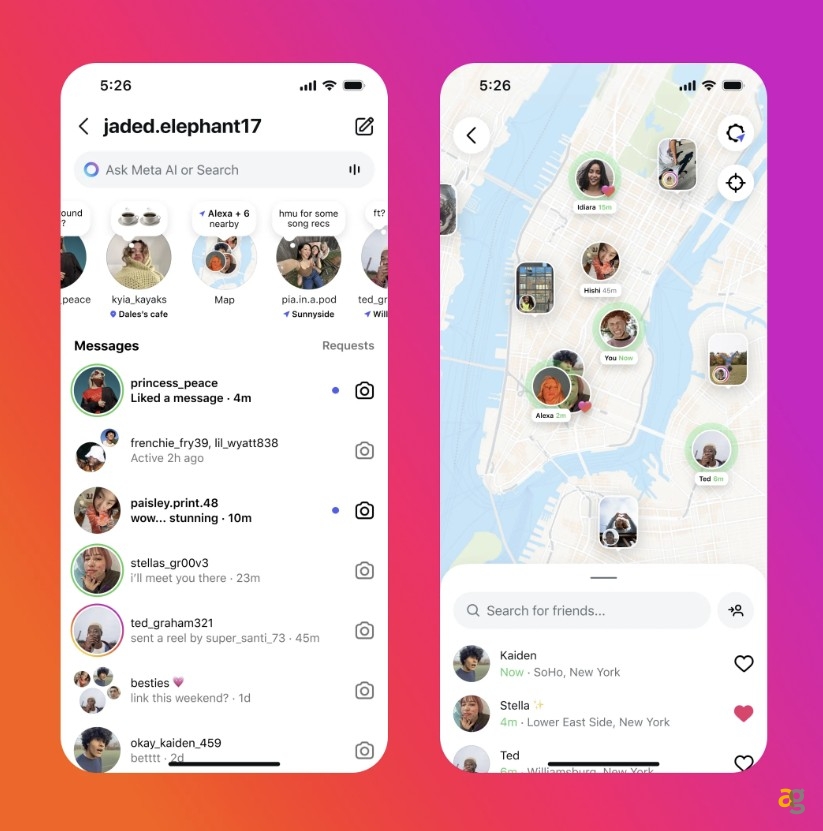 instagram-rinnova-arrivano-repost-mappa-interattiva-nuova-scheda-amici-reels