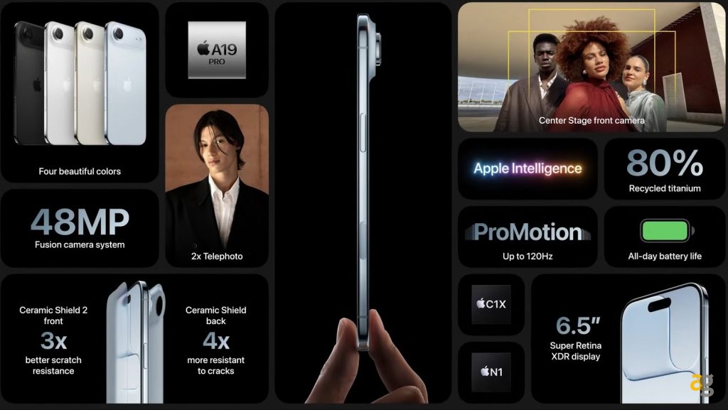 apple-lancia-iphone-piu-sottile-sempre-iphone-17-17-air-17-pro-insieme-watch-11-ultra-3-airpods-pro-3-specifiche-prezzi